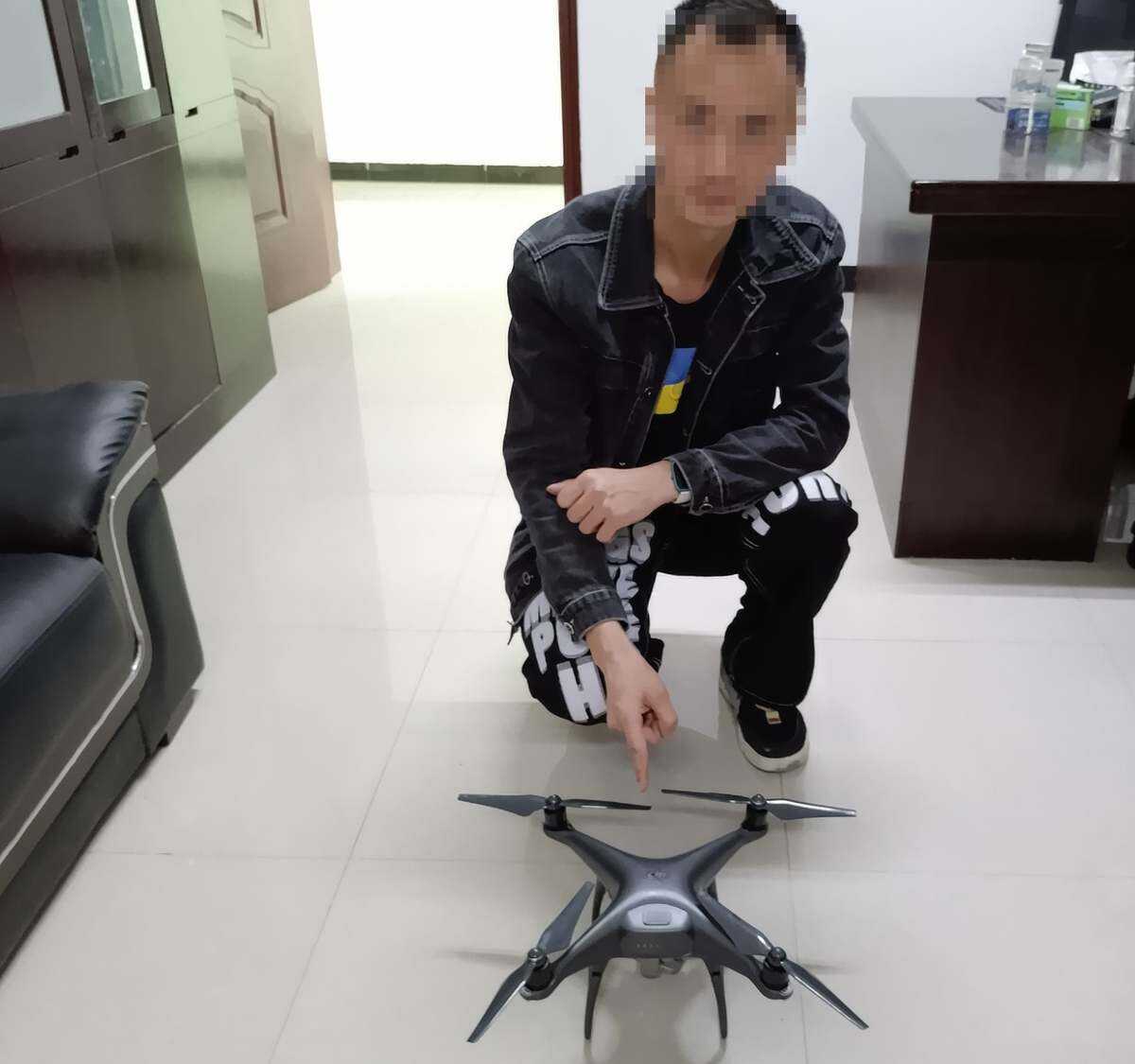 豐都警方查處一起無人機未實名登記案件