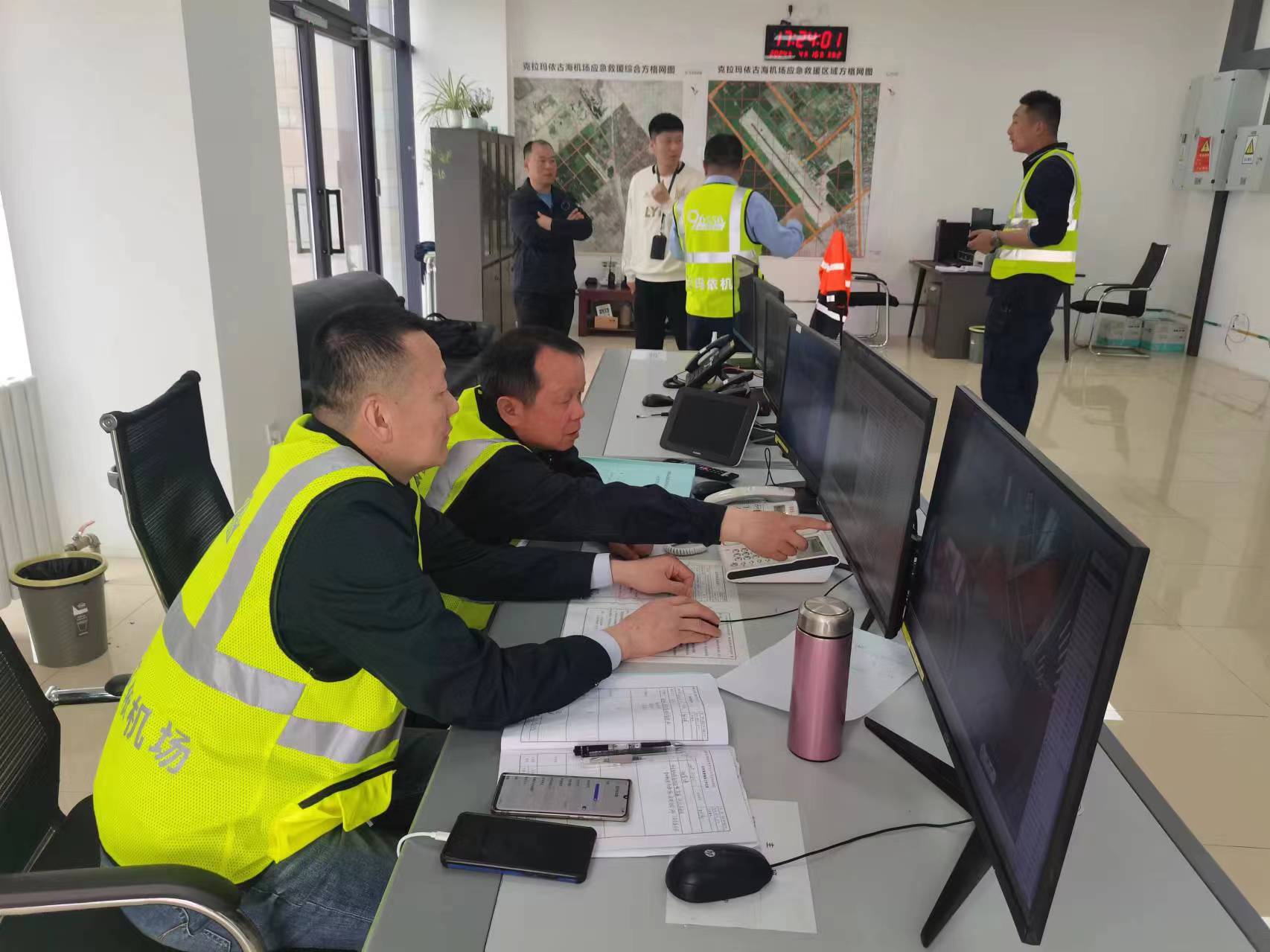 新疆机场集团运管委对克拉玛依机场开展不停航施工专项监察