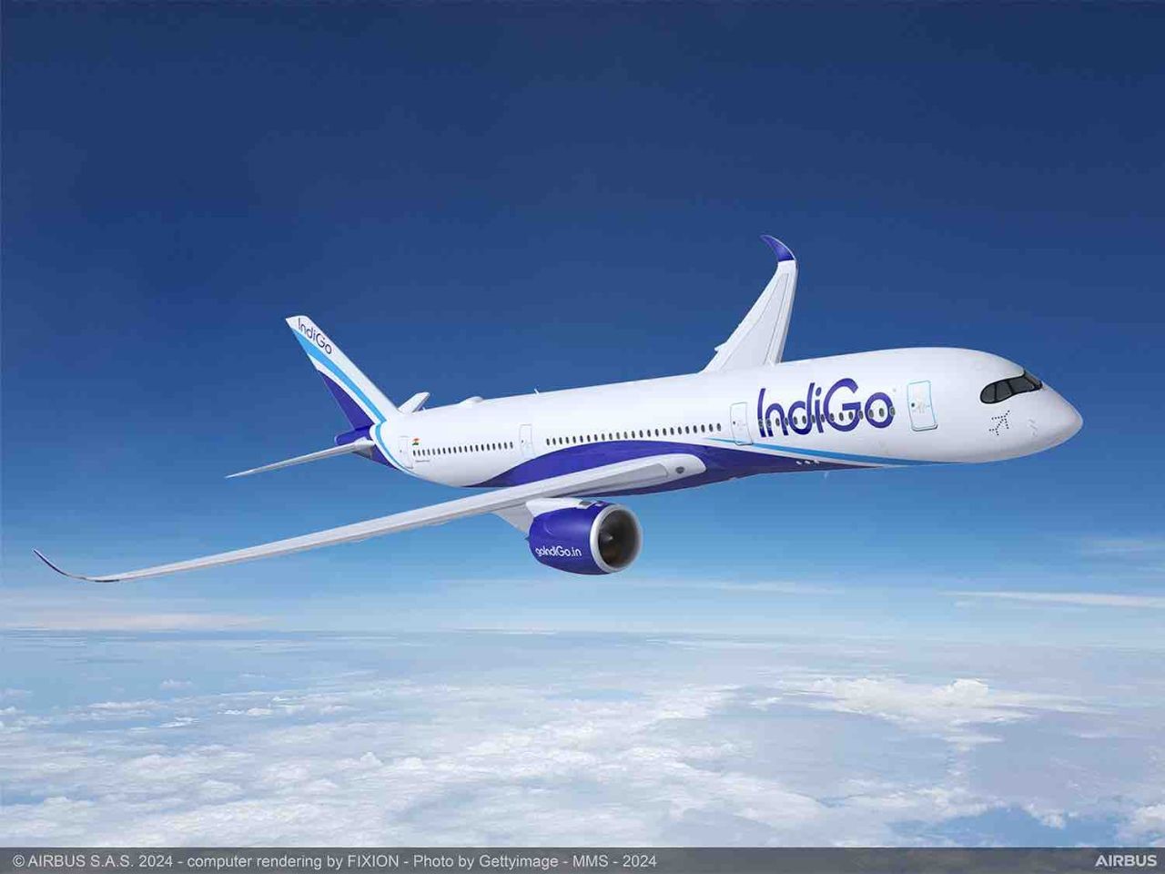 罗尔斯-罗伊斯宣布与印度靛蓝航空达成60台遄达XWB发动机订购协议