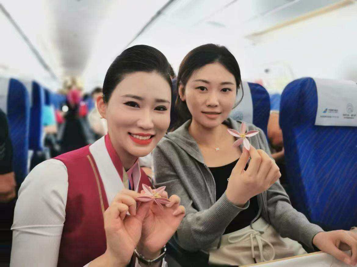 南航吉林分公司打造“云上非遗”主题航班活动