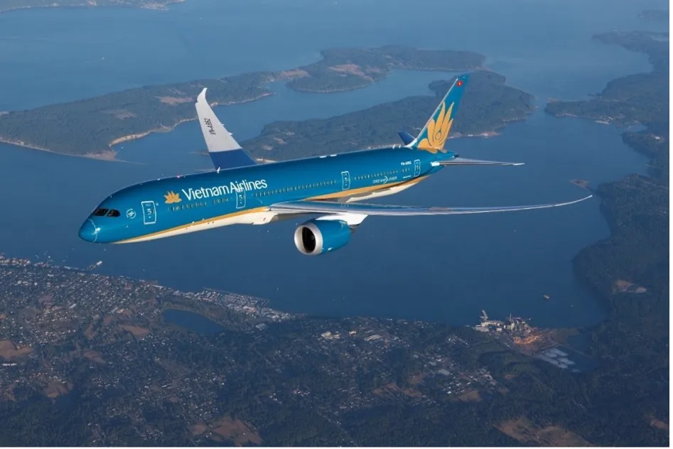 越南航空北京、上海—河内航线更换为波音787执飞