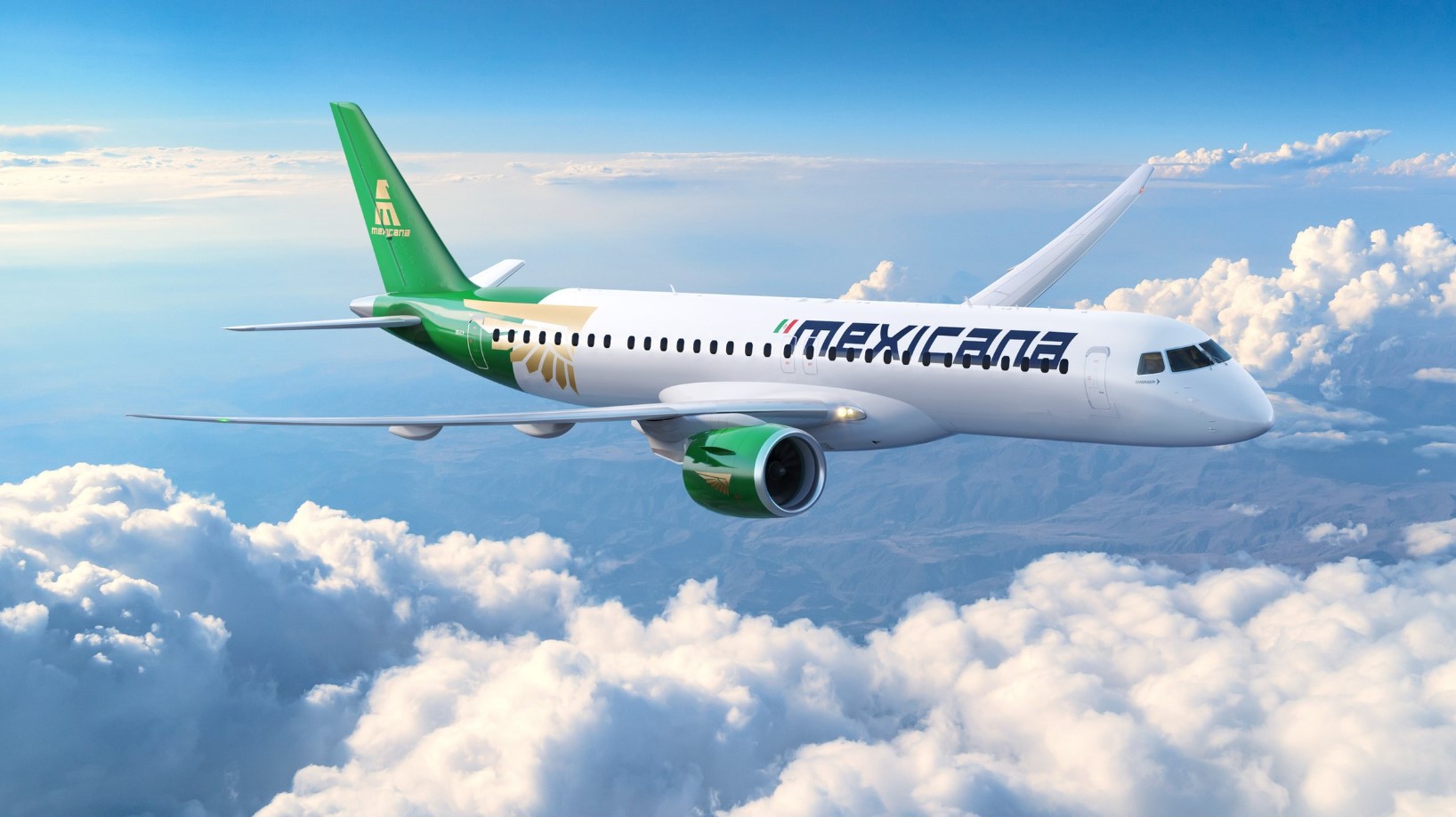 墨西哥航空订购20架巴航工业E2飞机