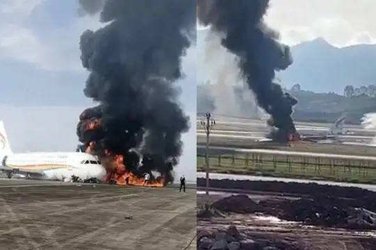 多人被處理！民航西南局通報西藏航空客機偏出跑道起火事故相關處理情況