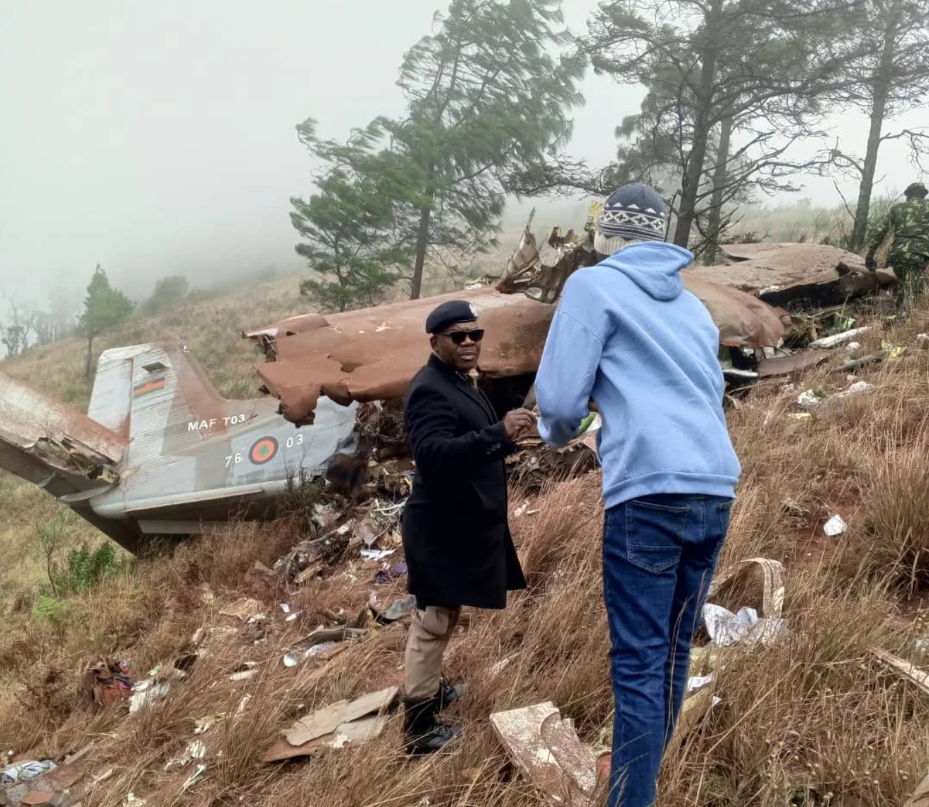 马拉维副总统所乘飞机坠毁 机上人员全部遇难