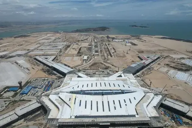 廈門翔安機場完成航站樓閉水建設