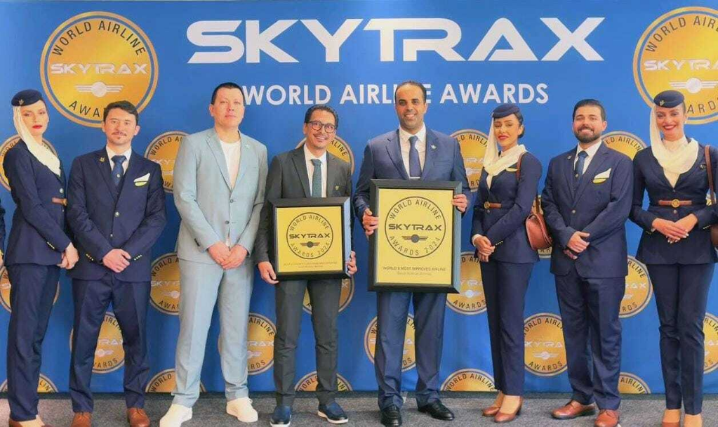 沙特航空在 2024 年 Skytrax 世界航空公司奖评选中荣获“全球杰出进步航空公司”