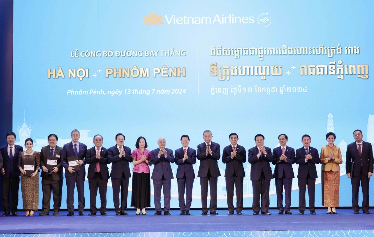 越南航空开通河内至金边直飞航线