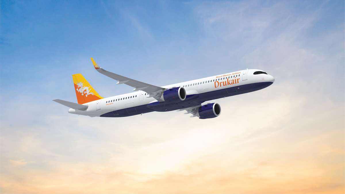 不丹皇家航空訂購空客A320neo和A321XLR飛機