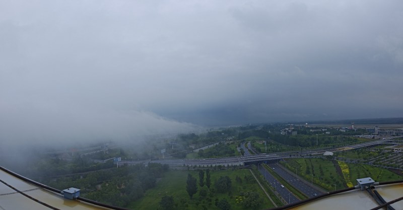 宁夏空管分局气象台观测室圆满完成8月8日强雷雨天气保障工作