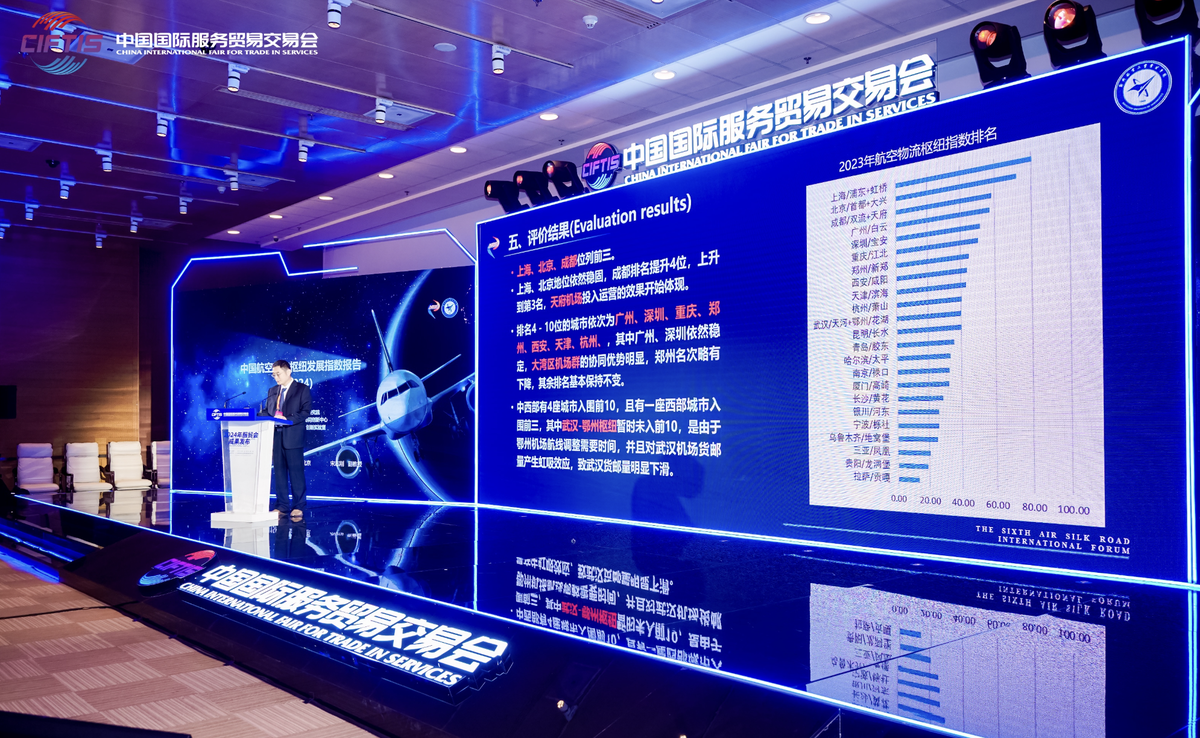 《中國航空物流樞紐發展指數2024》發布
