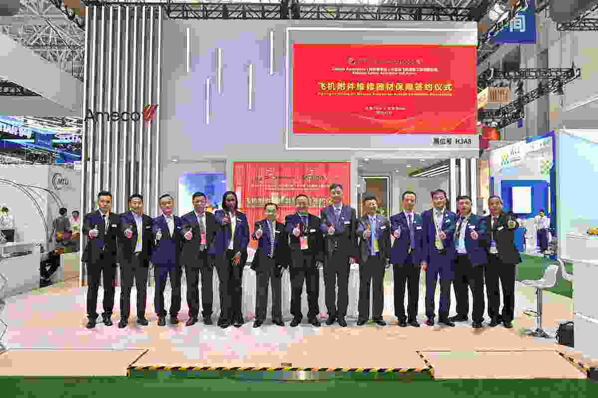 柯林斯宇航與北京飛機(jī)維修工程簽署零備件現(xiàn)場支援拓展協(xié)議