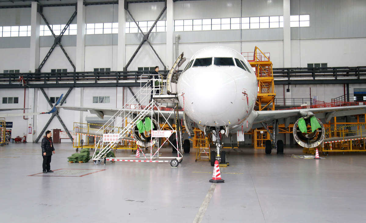 貴州首次！南航在黔開啟空客A320飛機拆解工作