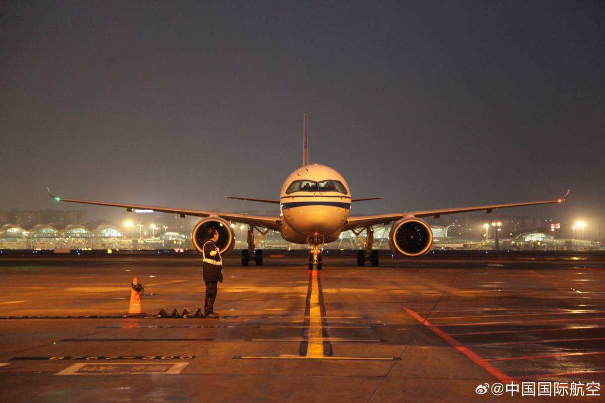 國航C919再增一條新航線