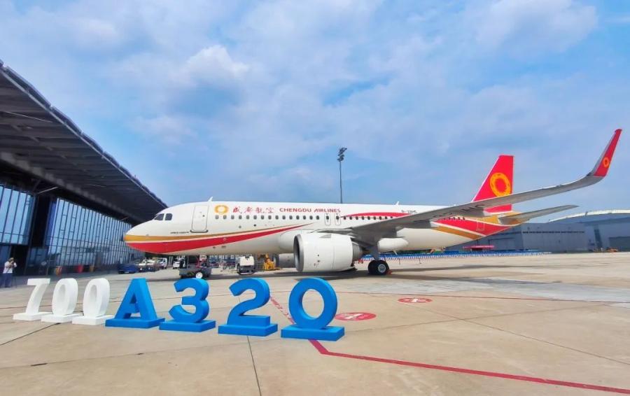 空客A320系列飞机亚洲总装线第二条生产线在津加速复工复产