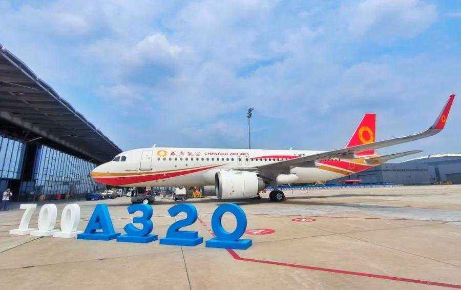 空客A320系列飛機亞洲總裝線第二條生產線在津加速復工復產