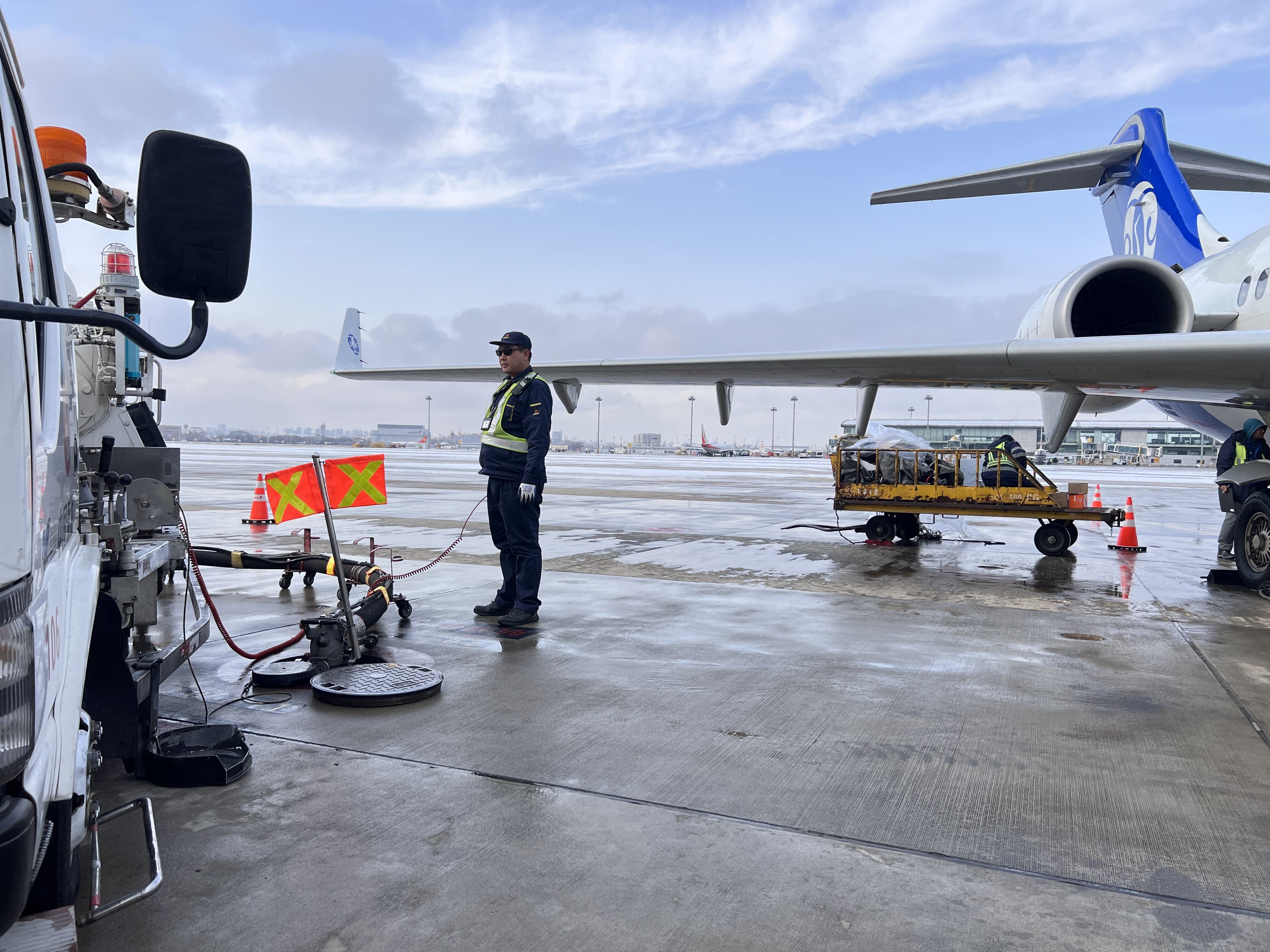 航油天津分公司航空加油站挥别收获满满2024,2025整装再出发