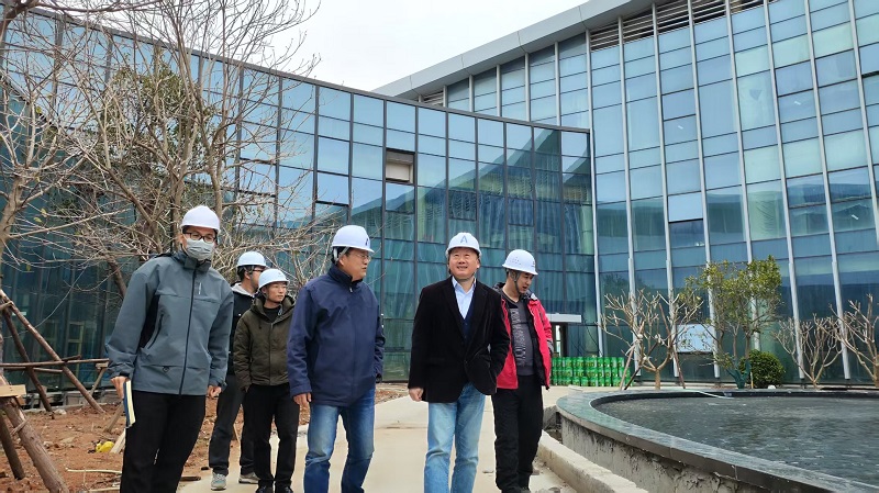 華東空管局指揮部赴福建空管分局調(diào)研在建工程