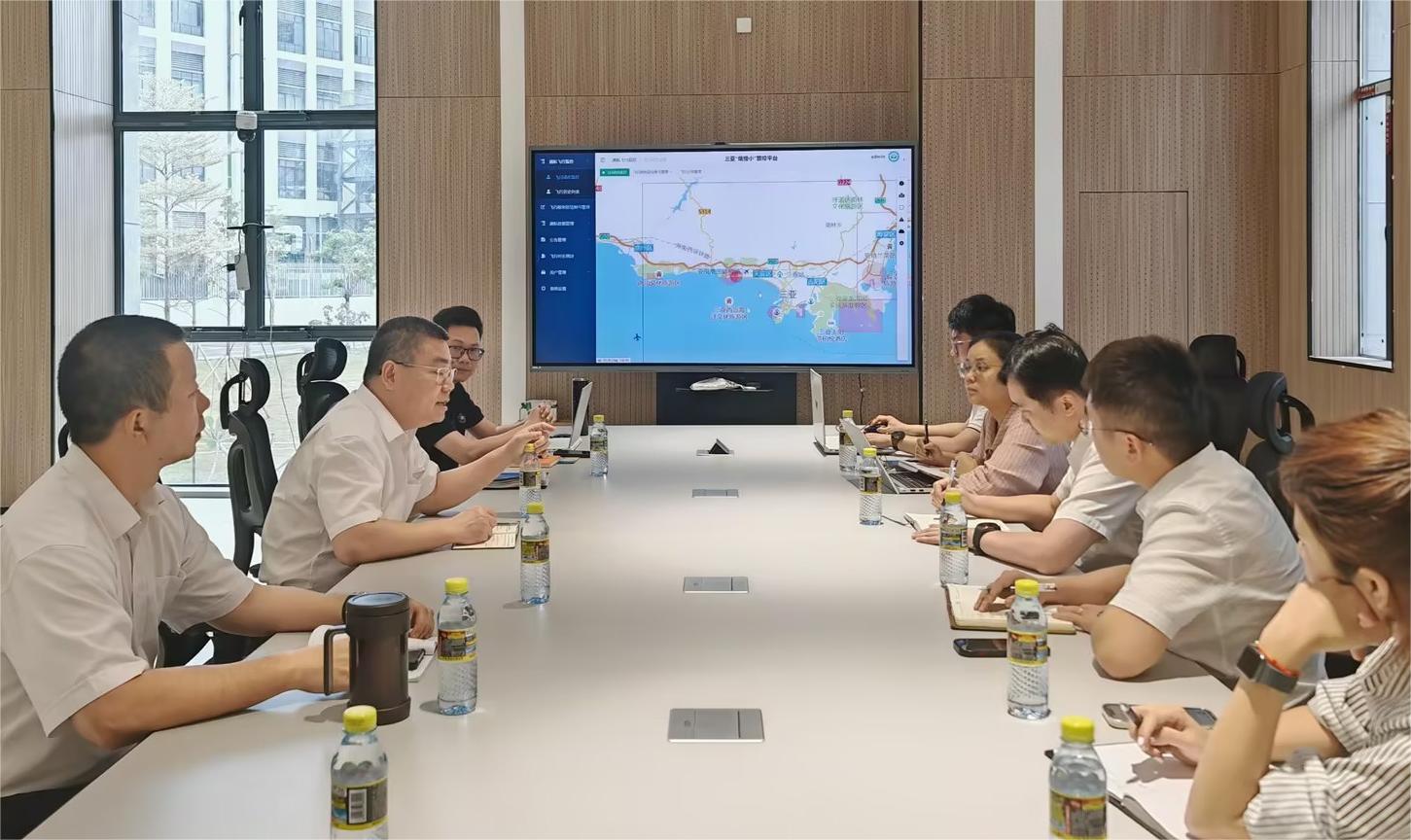 三亚空管站与联通三亚分公司推进技术合作 助力低空运行智慧化