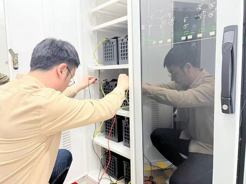 寧夏空管分局技術保障部圓滿完成2025年臨河導航臺夏秋季換季工作