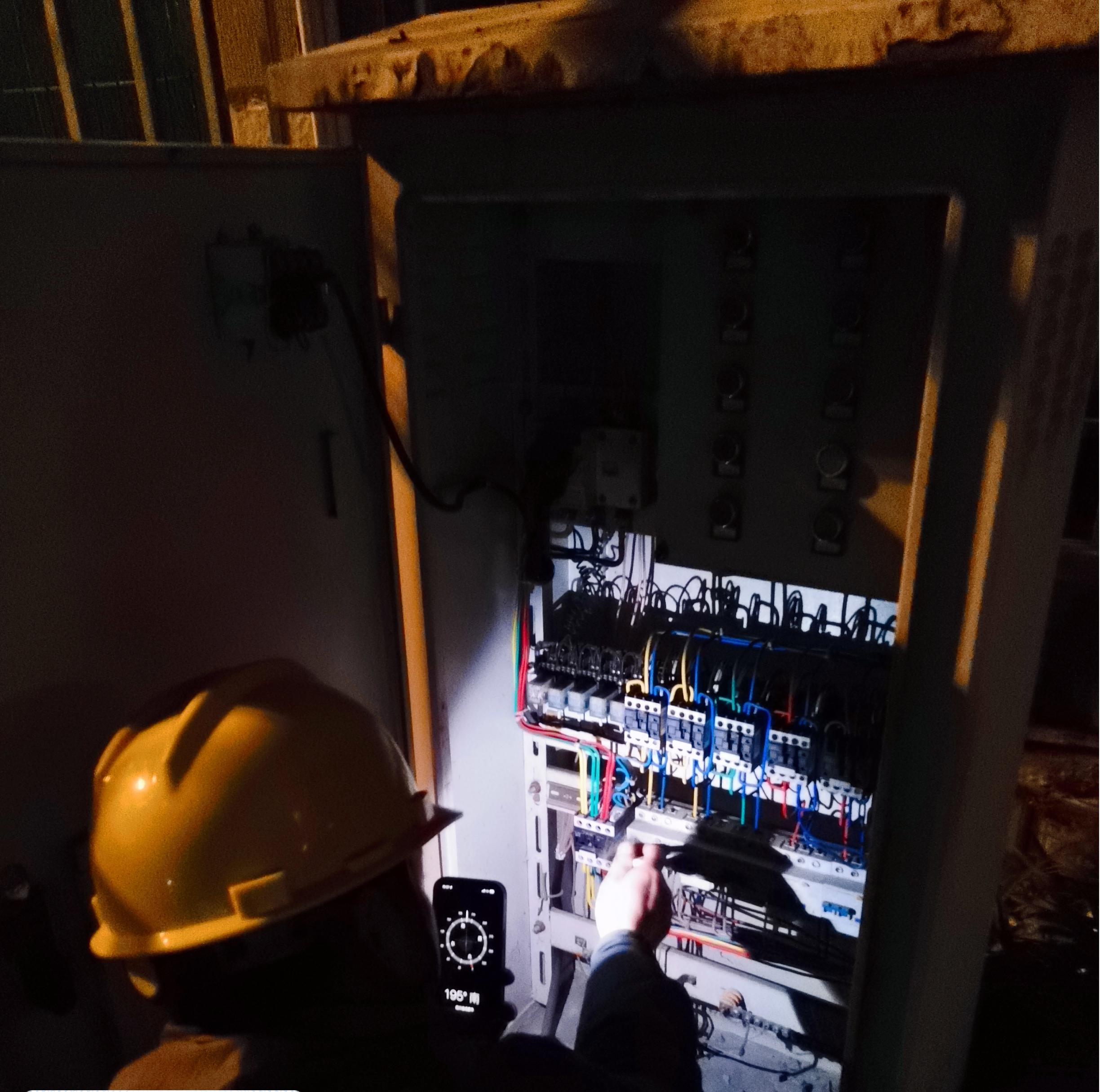 西南空管局商務公司開展雙流工作區電氣檢測服務