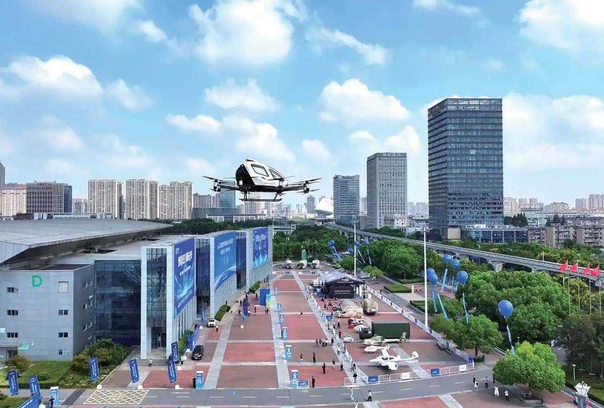 蕪湖首條低空載人航線成功試航