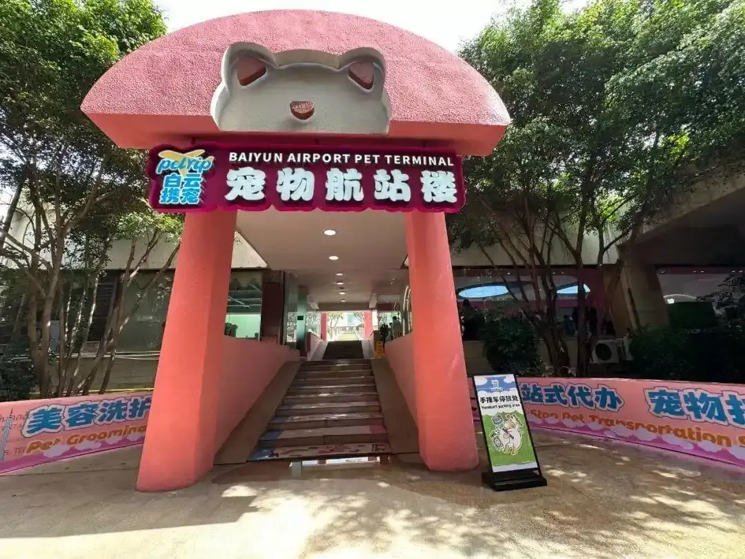 中國(guó)首家寵物航站樓即將在廣州白云機(jī)場(chǎng)啟用