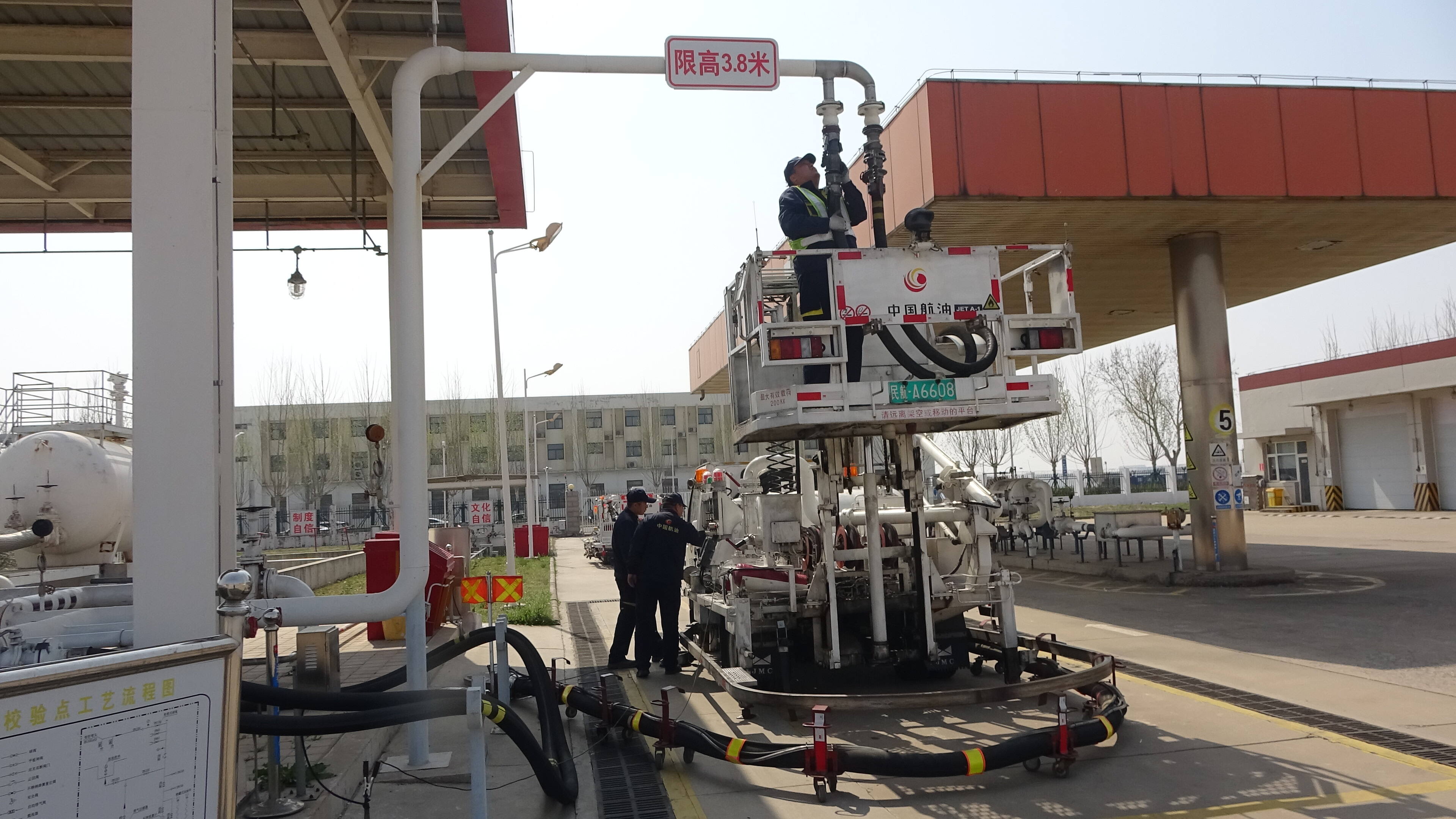 航油天津分公司航空加油站圆满完成2025年上半年飞机加油车流量计检定工作