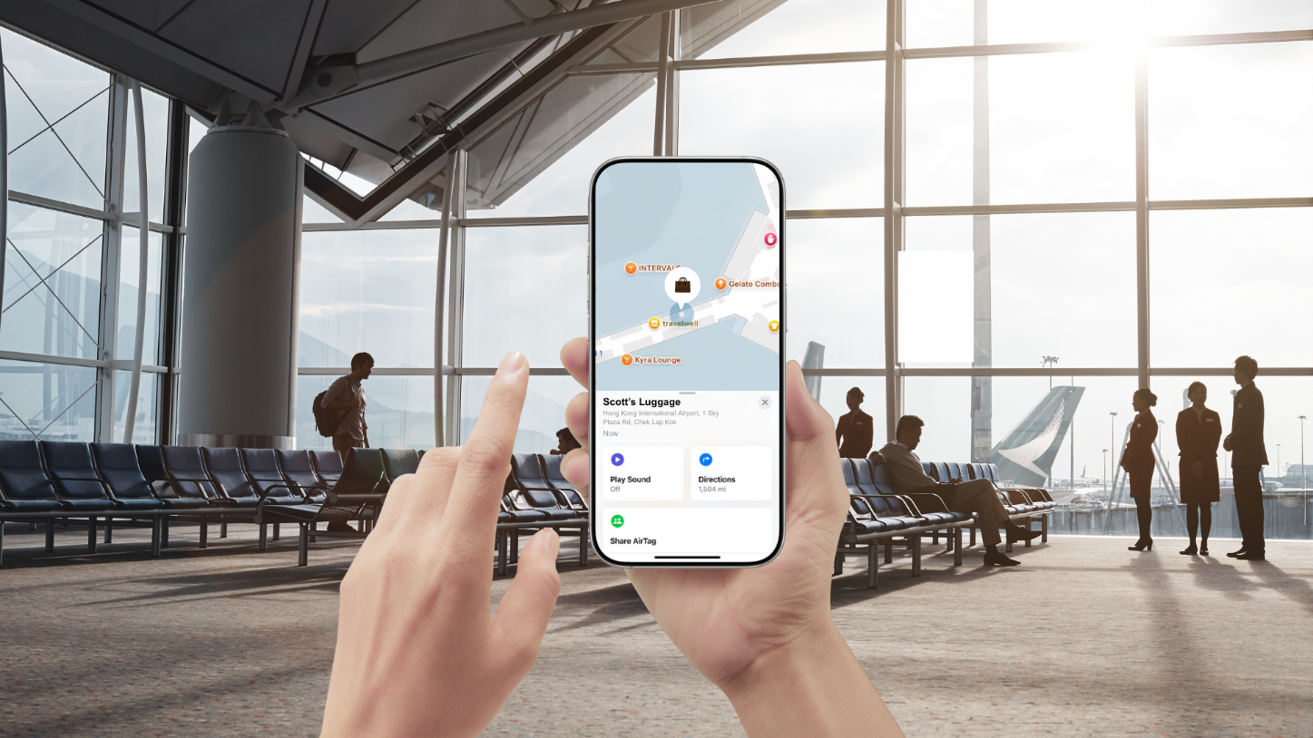 国泰航空启动Apple“共享物品位置”功能 追寻遗失行李更轻松方便