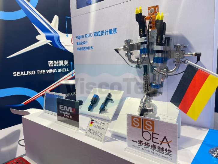 ViscoTec 維世科攜preeflow?尖端技術亮相上海國際航空航天技術與設備展覽會?
