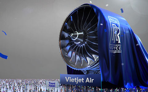 羅爾斯-羅伊斯歡迎越捷航空增購40臺遄達7000發動機