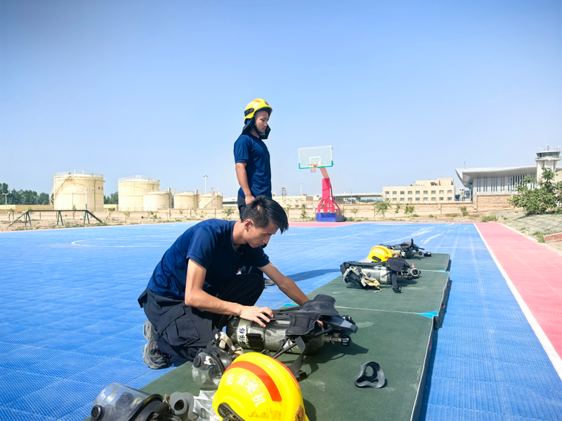 喀什徕宁国际机场组织开展了新员工岗前体能专项培训
