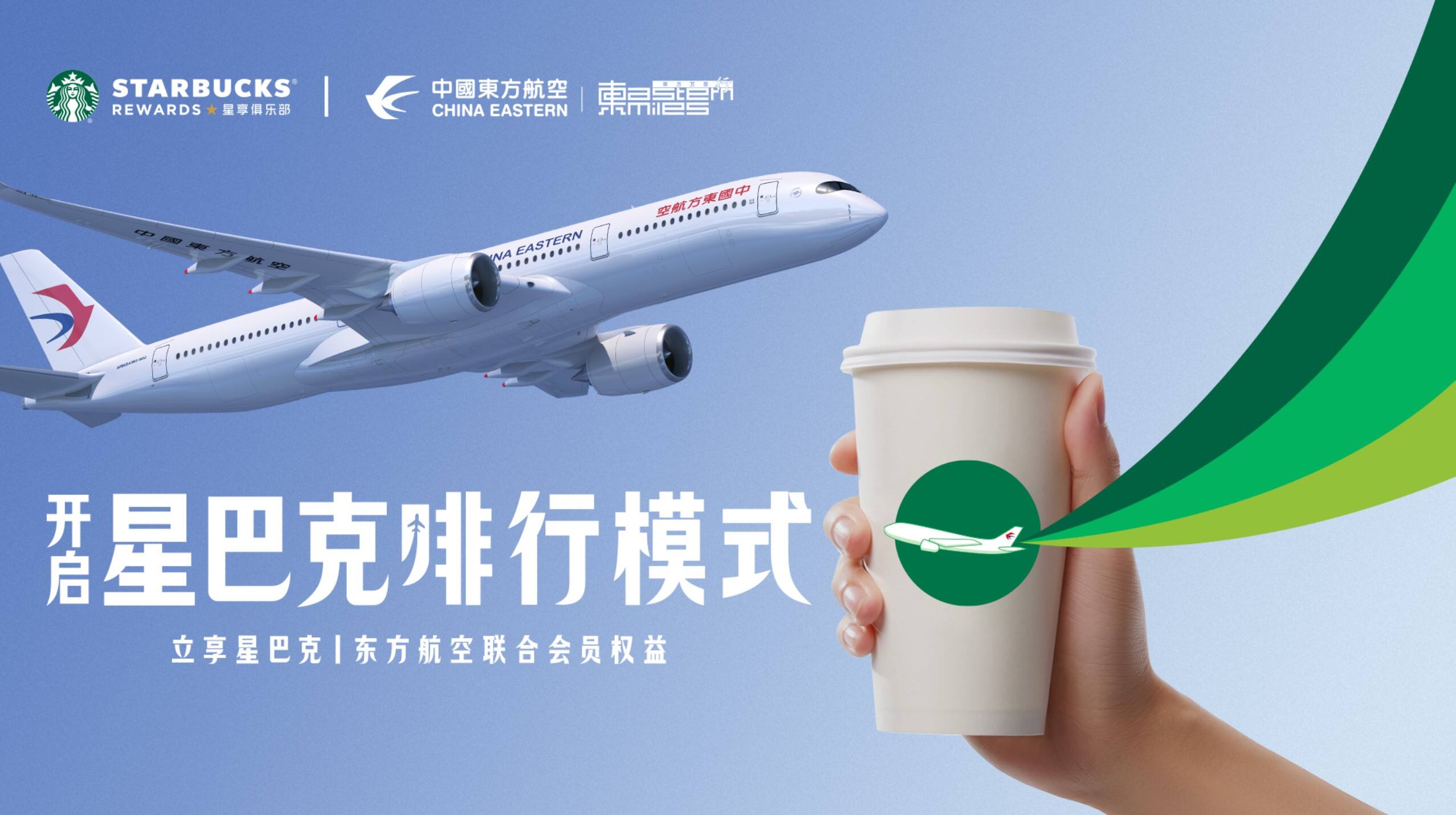 中国东航与星巴克中国开启全面合作 近2亿会员共享“航空+咖啡”超级生态圈