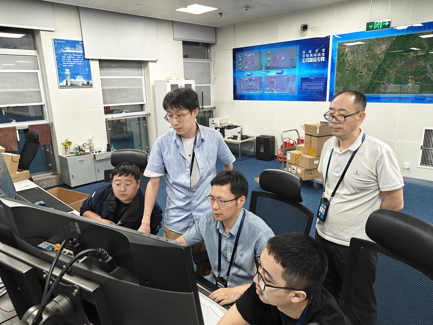 西南空管局网络中心完成天府机场VHF航务波道与1800M系统部分设备单电源隐患整改
