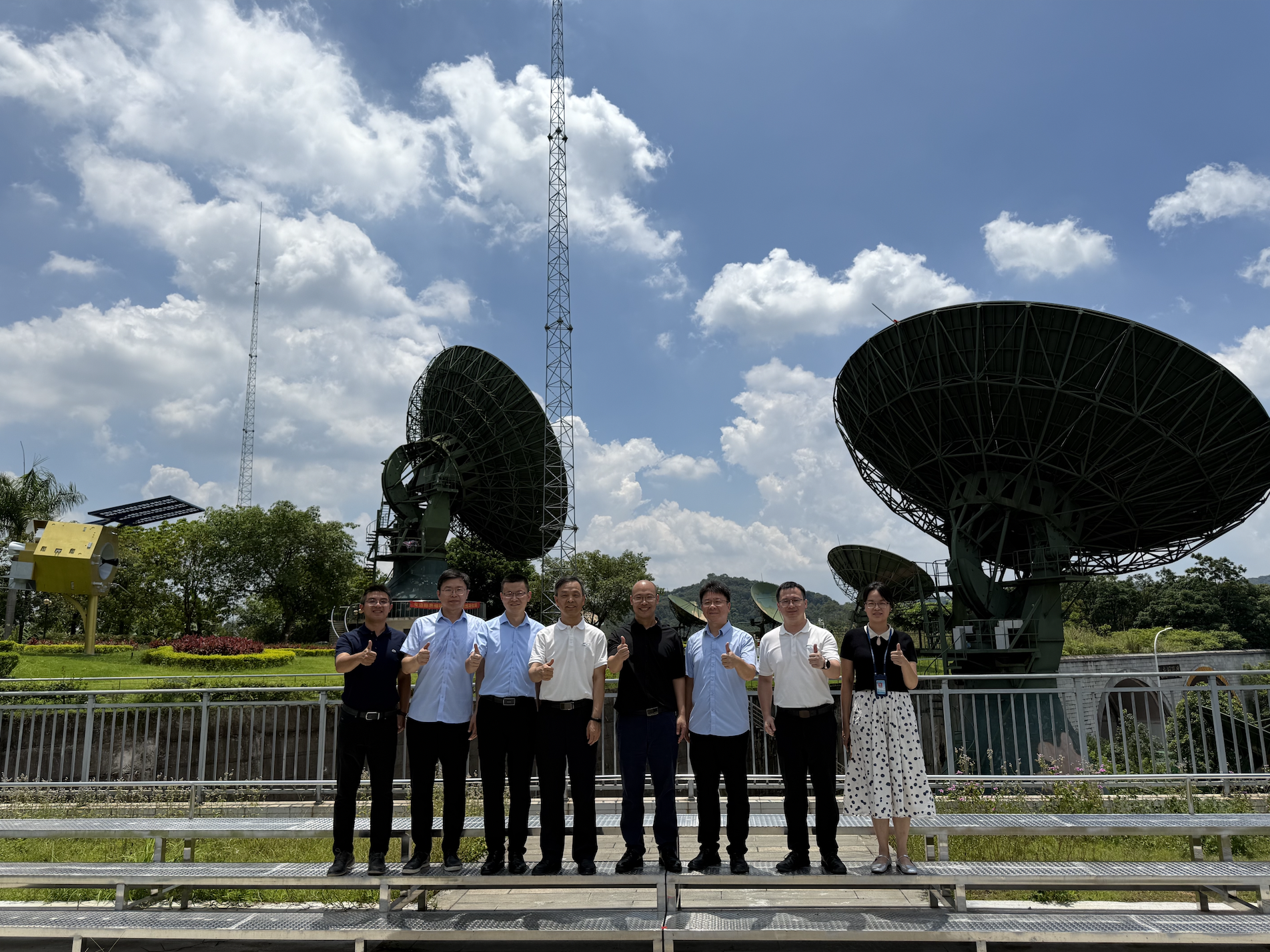 中南空管局气象中心赴广东省卫星遥感中心开展业务调研