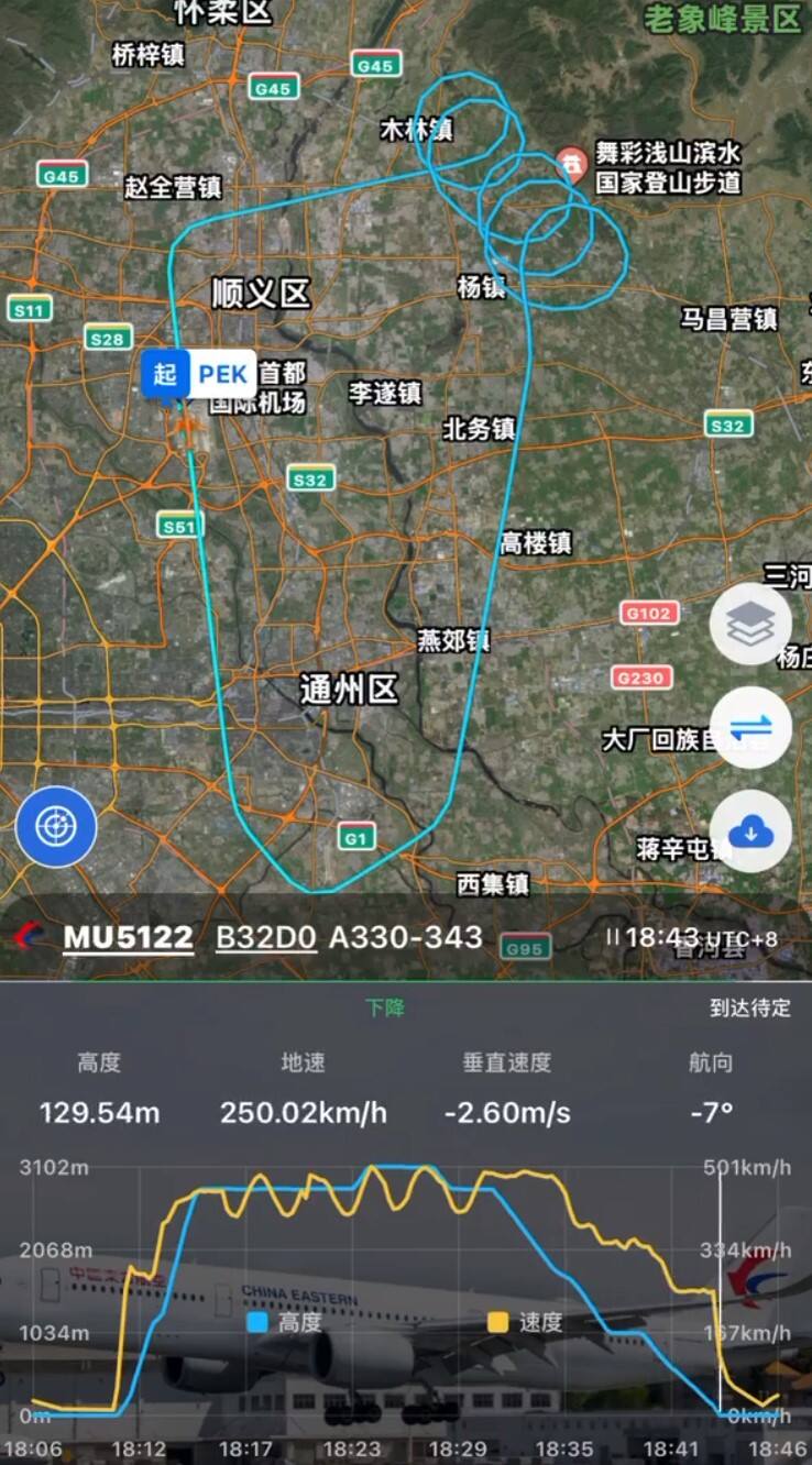 北京飞上海航班起飞后又紧急返航，航司最新回应