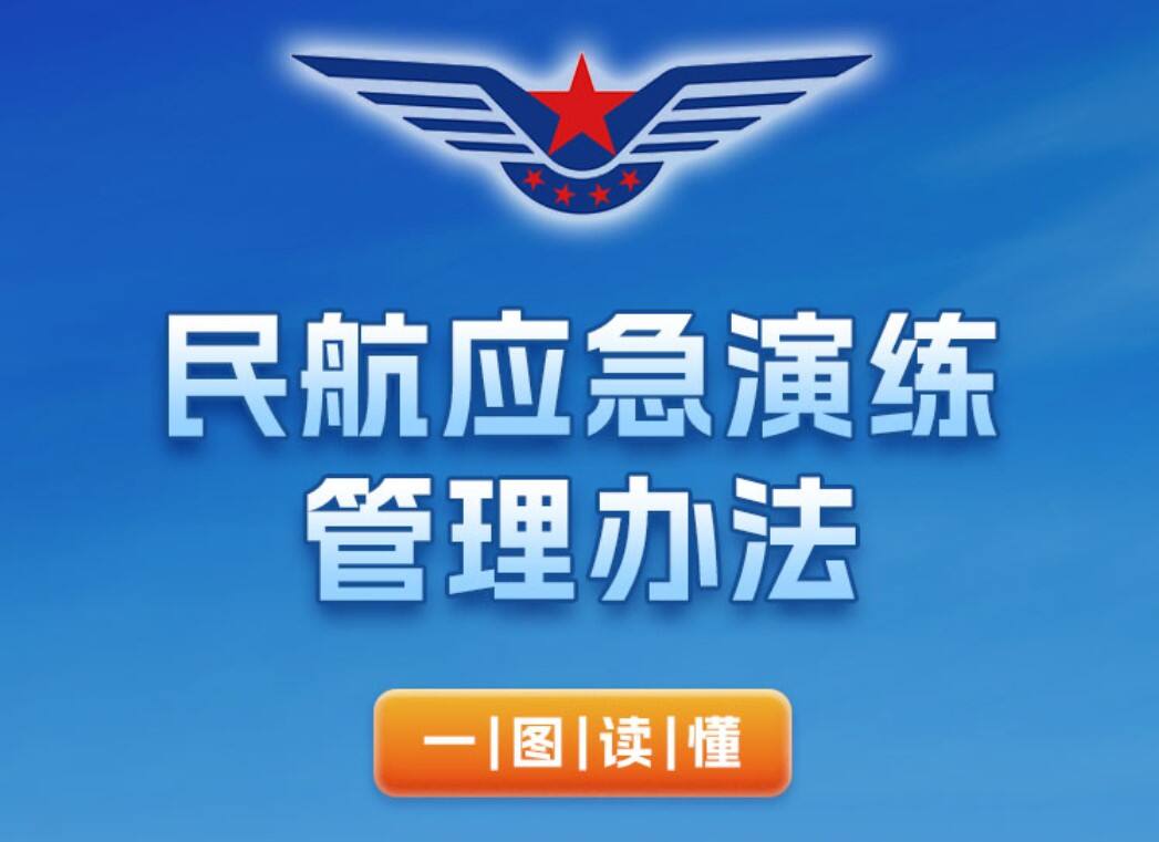 一图读懂 |《民航应急演练管理办法》