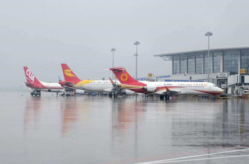 石家庄正定国际机场：防汛护航 保障旅客安全顺畅出行