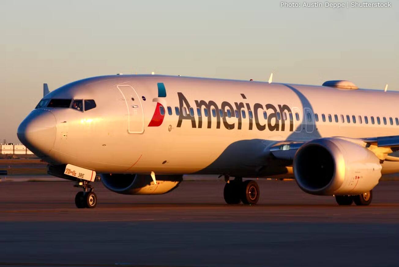 突发未知故障,美航一客机备降费城