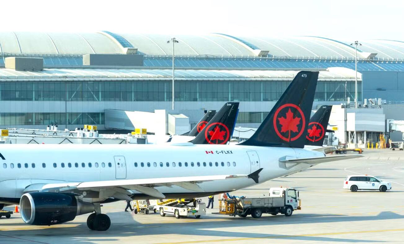 受罢工影响，加拿大航空将于本周开始大规模取消航班