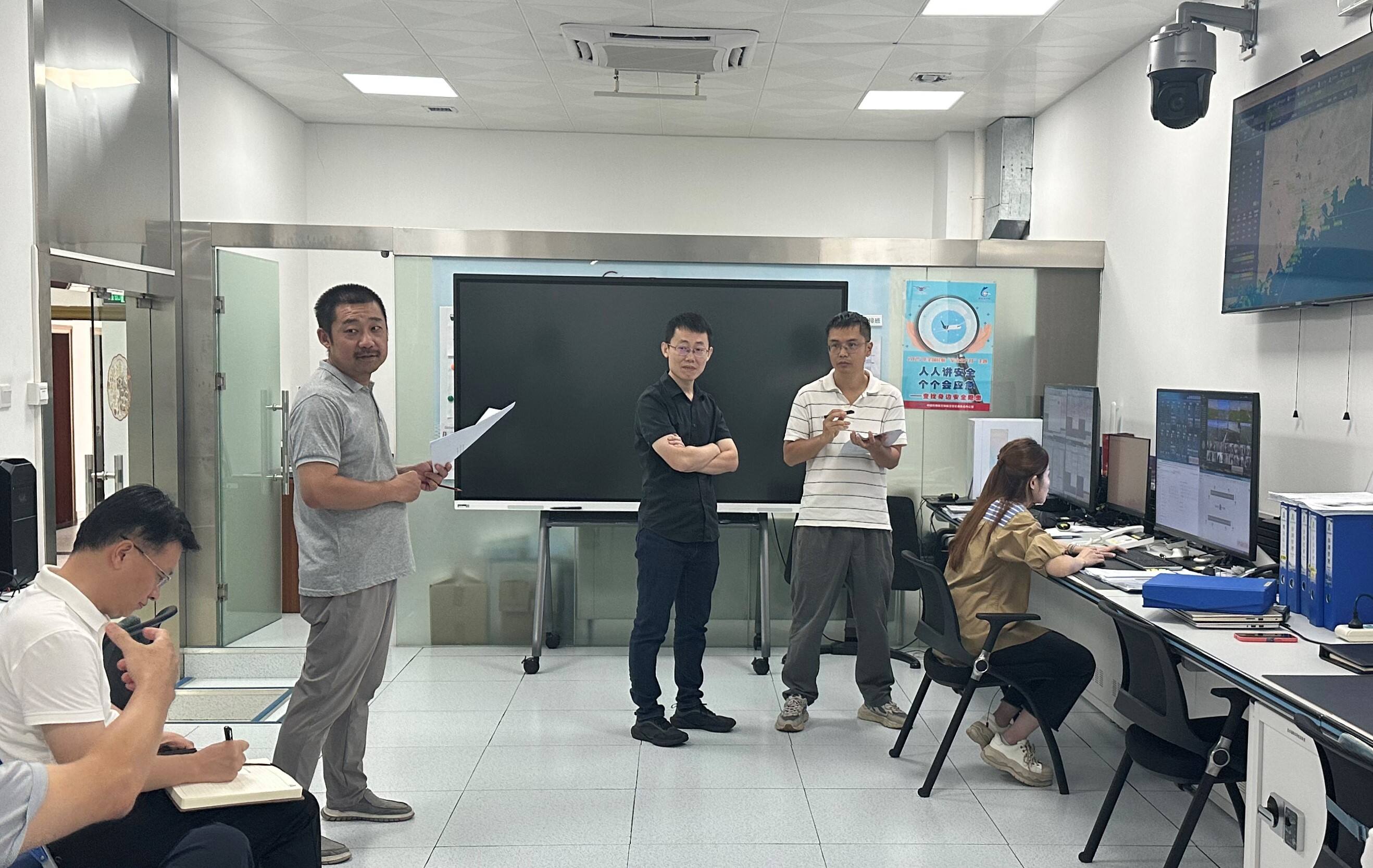 深圳空管站开展仪表着陆系统联合应急演练