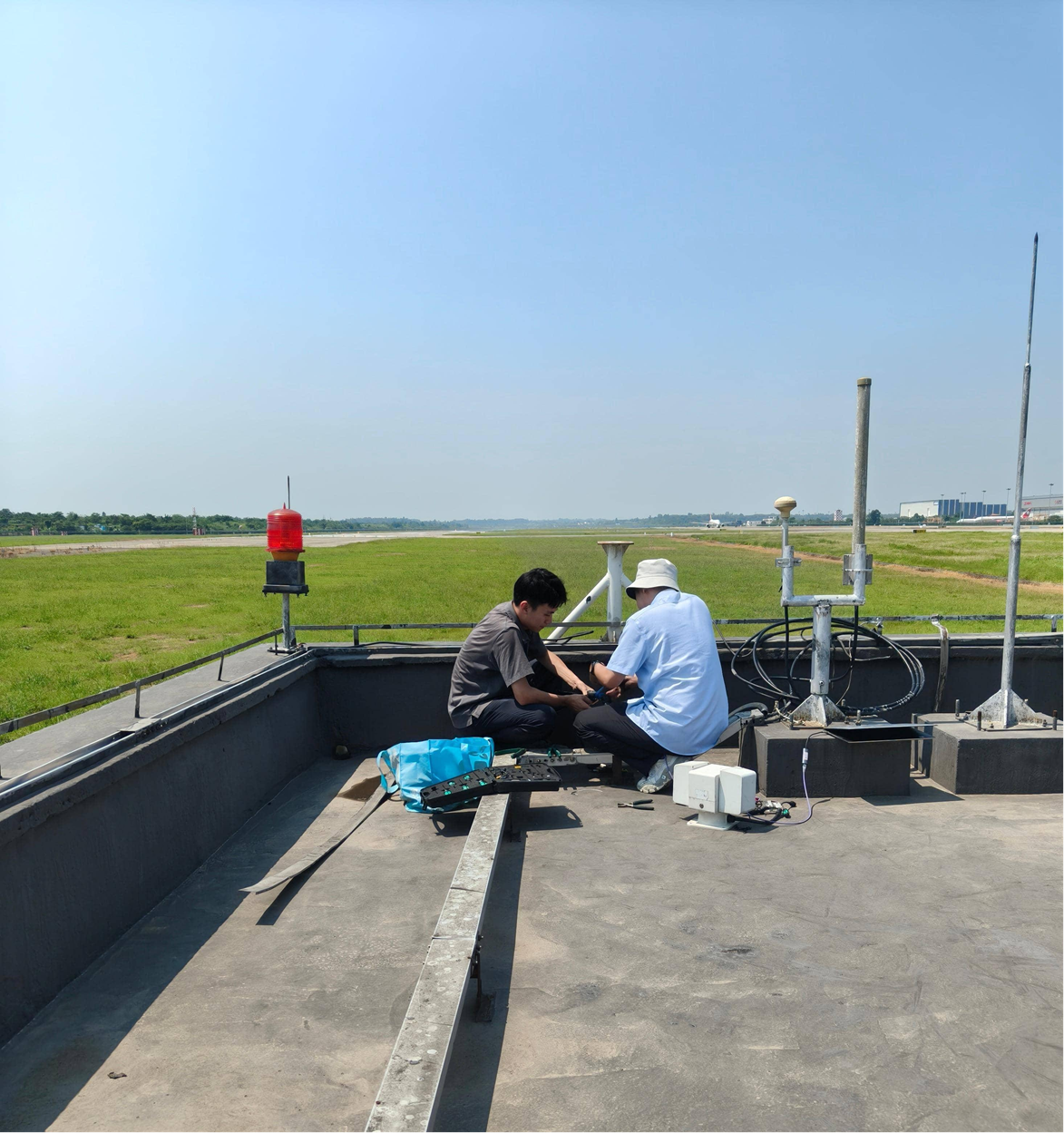 【暑運保障】西南空管局技保中心順利完成塔臺視頻補盲故障攝像頭故障搶修工作