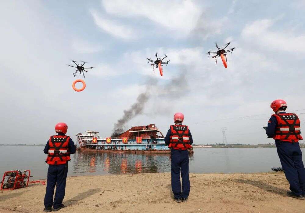 无人机救援有了“硬指标” 国内首个抗灾能力等级认证在合肥发布