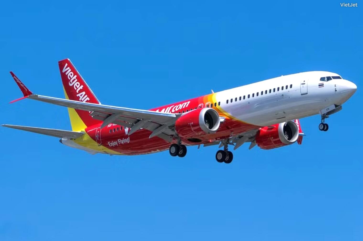 越捷航空即将接收首架波音737MAX