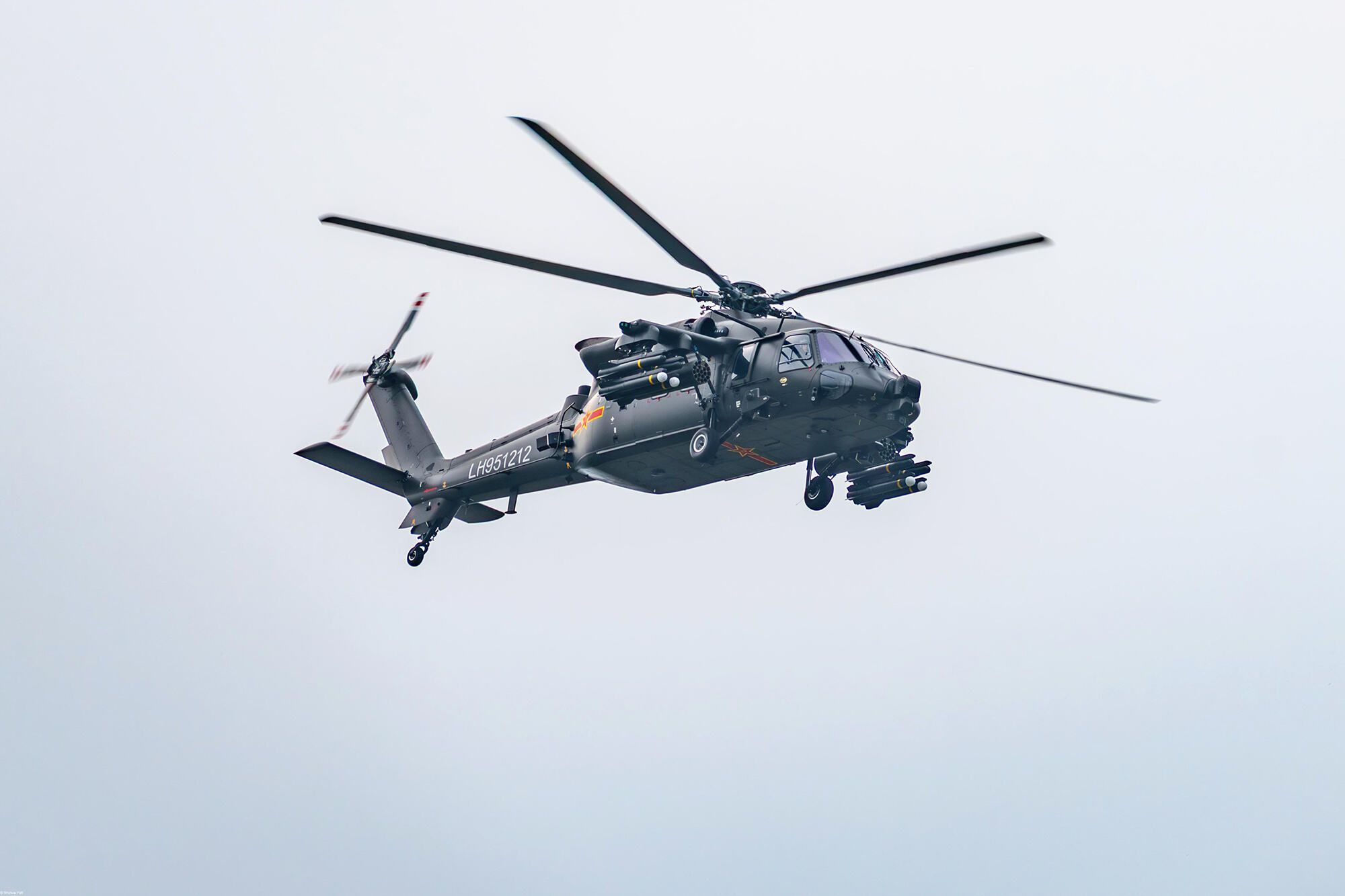 直20T首次进行飞行展示