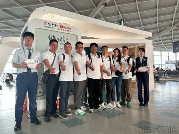 扬州泰州国际机场暖心护航残运会健儿出征广州