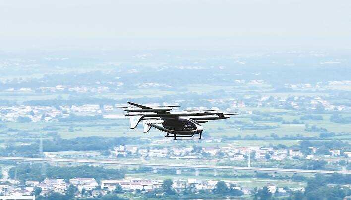 合肥—怀宁低空无人跨城货运航线正式首飞启用