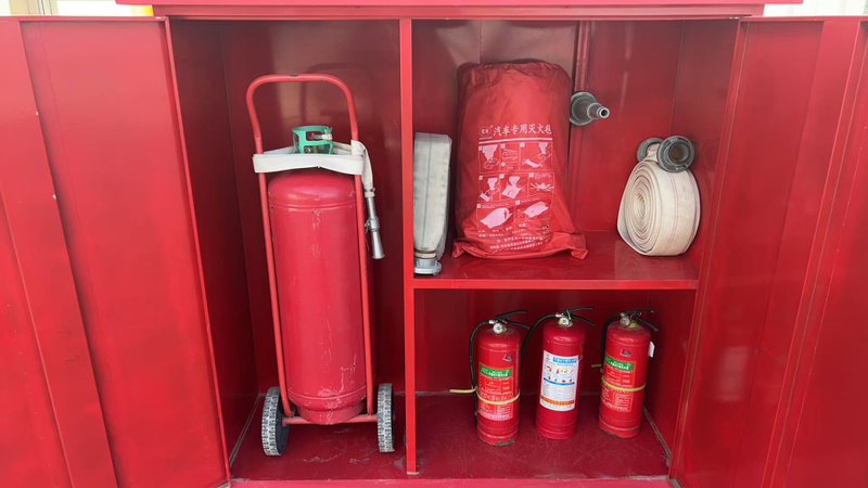 莎车叶尔羌机场新增灭火毯配备 筑牢安全防线