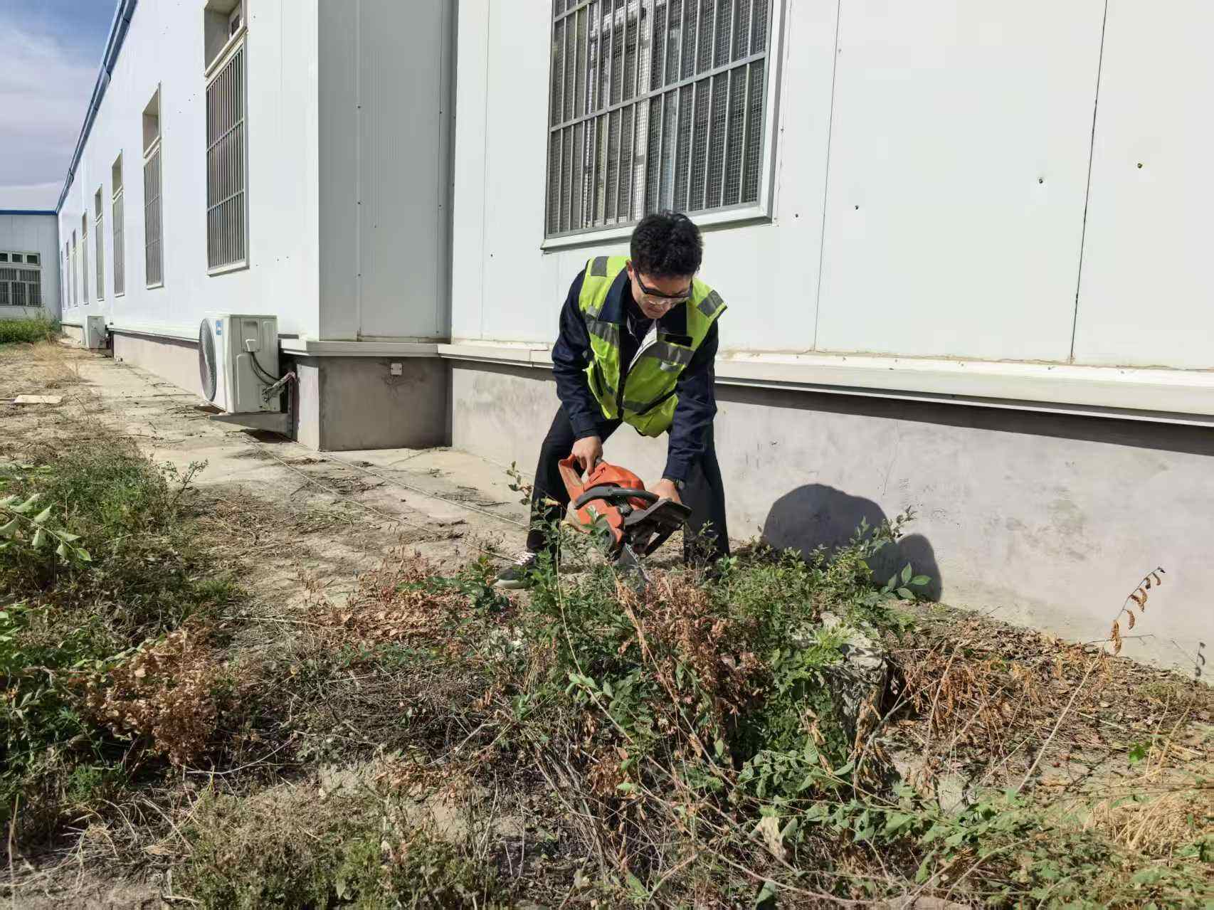 聚焦安全：古海机场高效推进飞行区除草整治