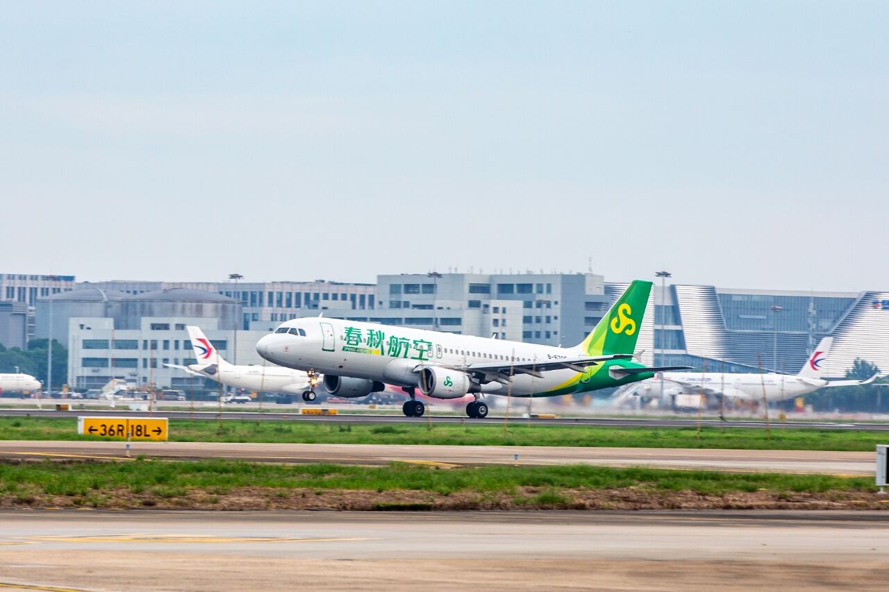 冬春航季春秋航空新增复飞多条国内国际地区航线 在上海两大机场地面服务再升级