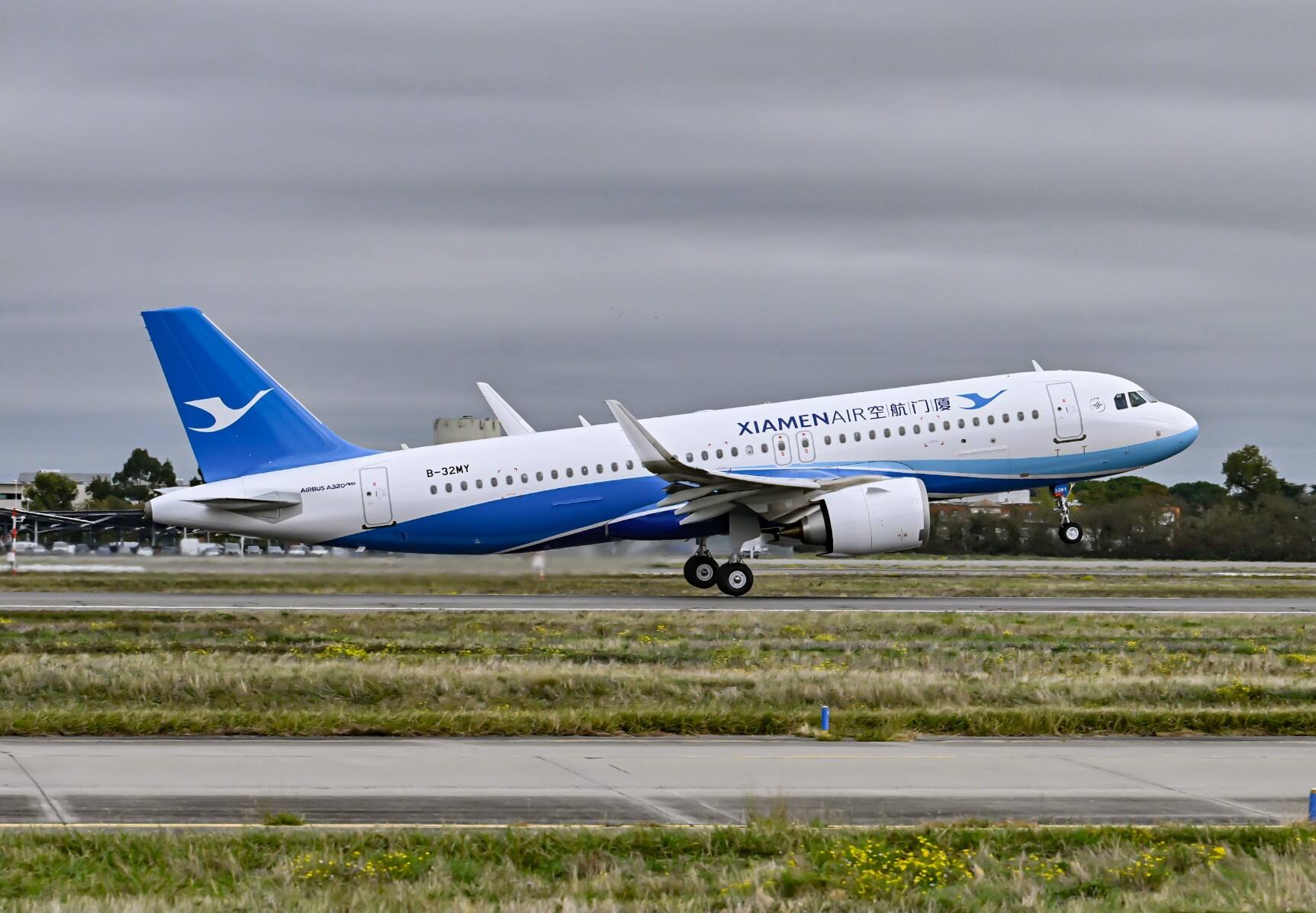 厦门航空接收首架空客A320neo